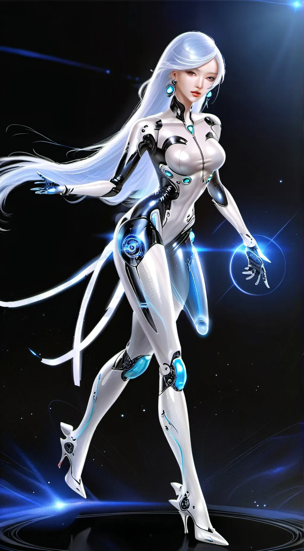 ai character: silverstorm  background