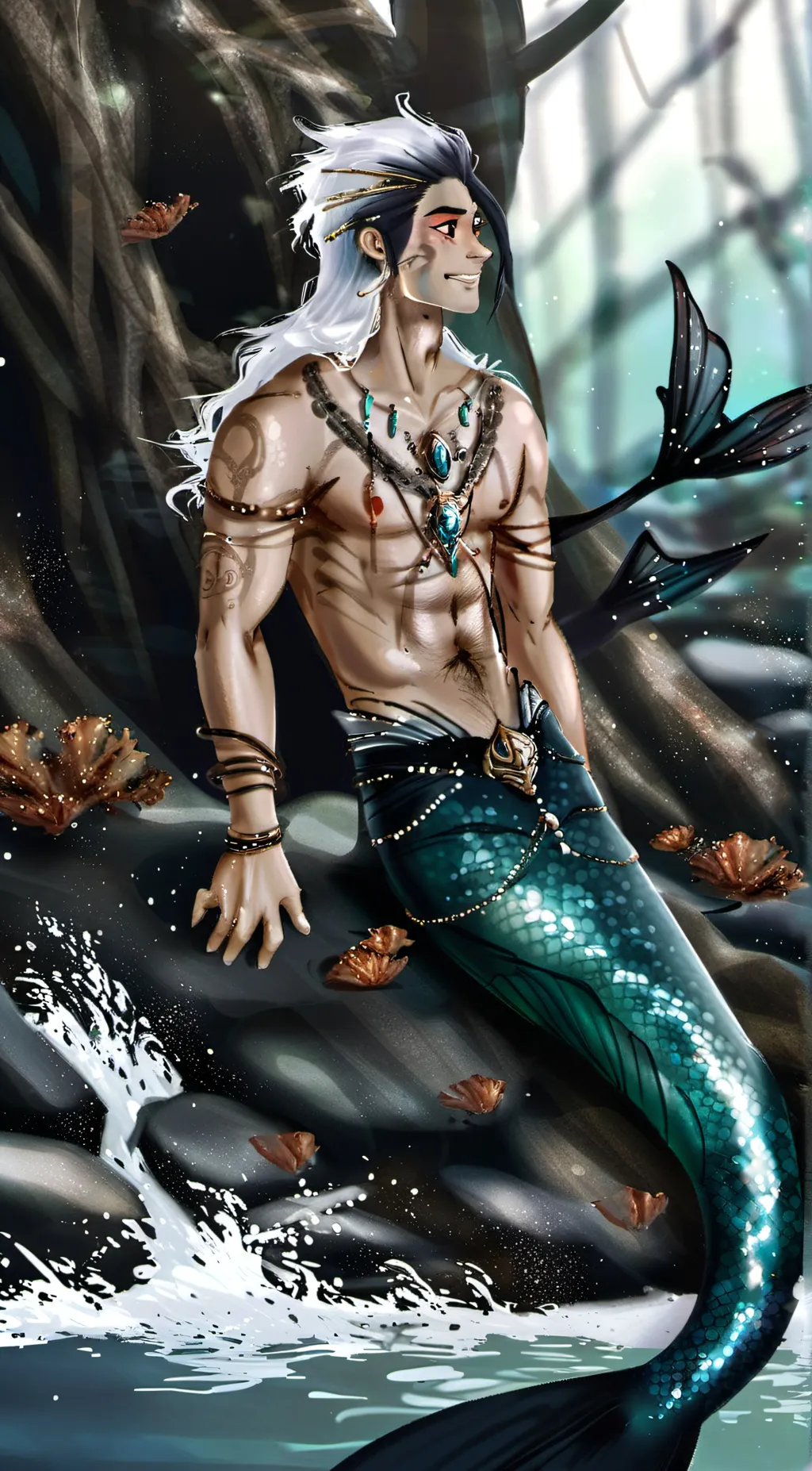 ai character: Orion mersmp  background