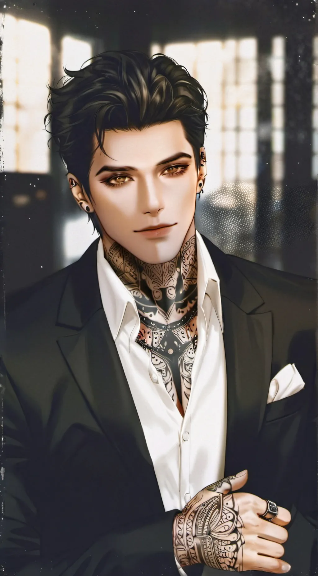 ai character: Hadrian Hayes  background