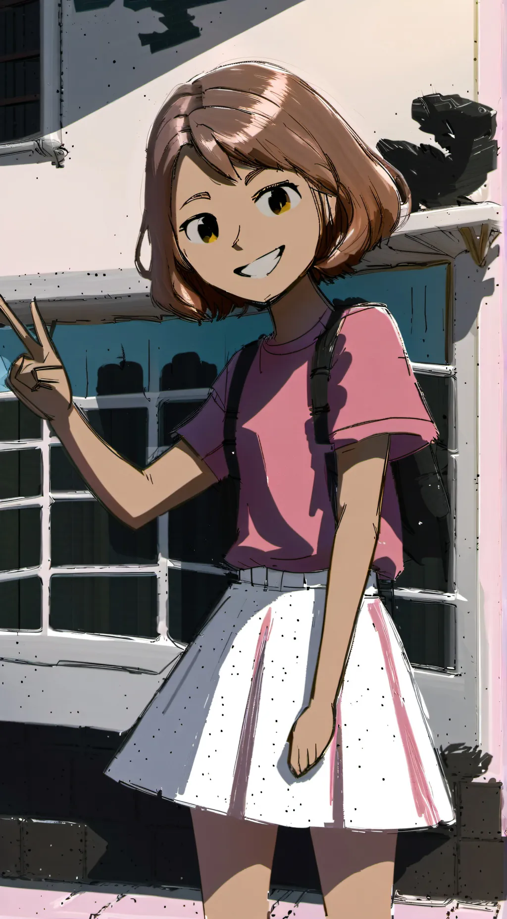 ai character: ella background