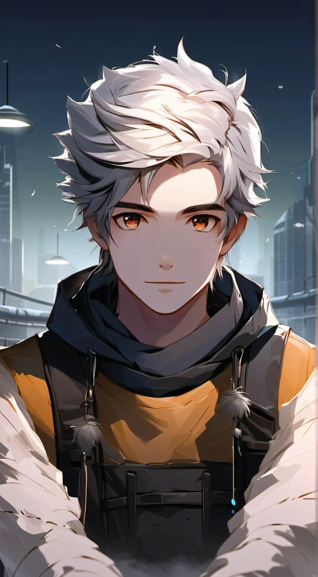 ai character: Hayao background