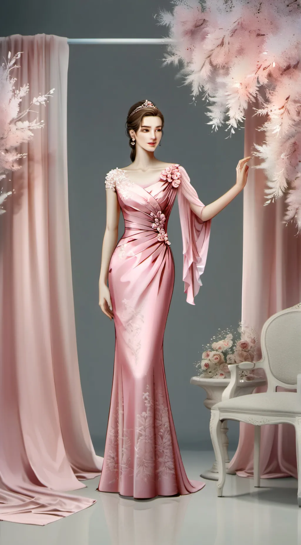 ai character: †Mary† background