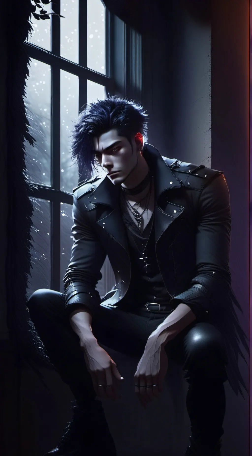 ai character: Bram background