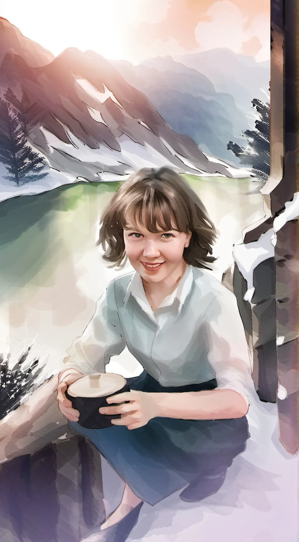 ai character: Cassandra  background