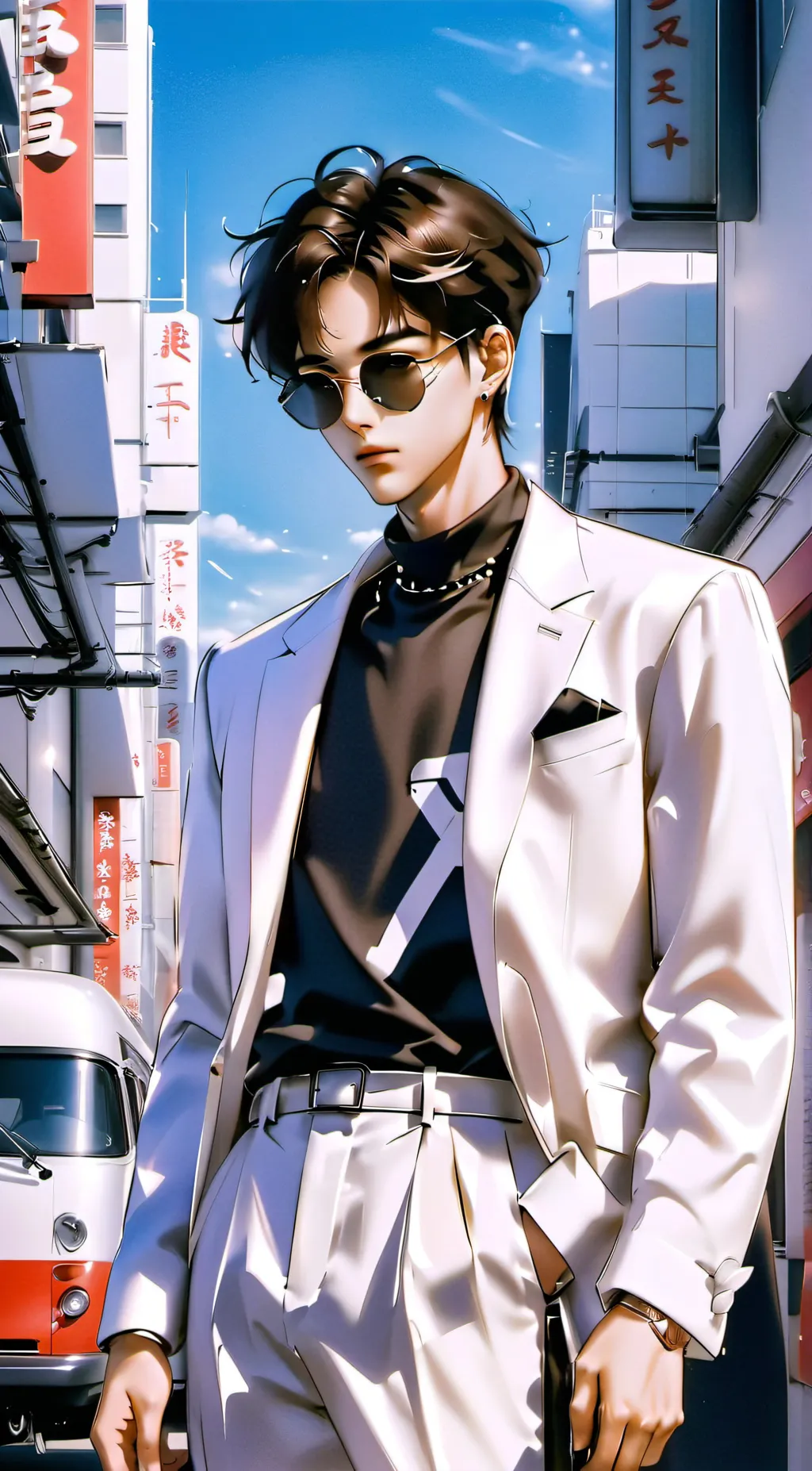 ai character: Nick  background