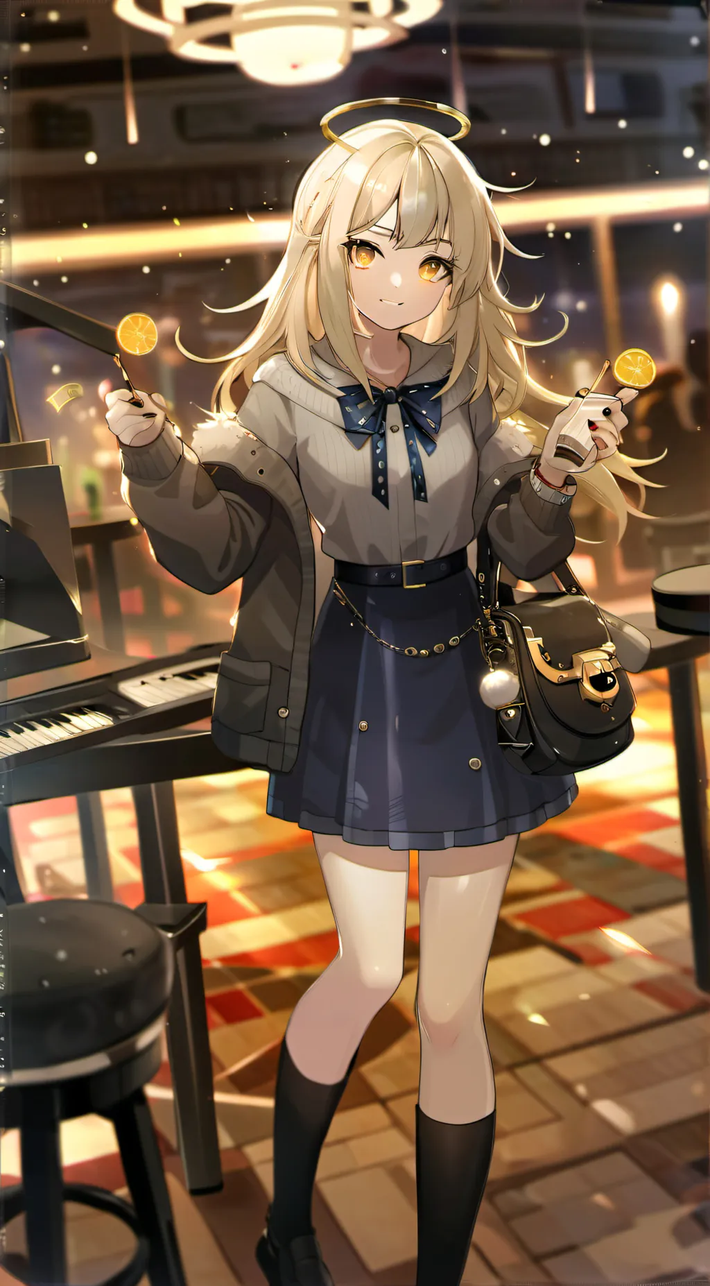 ai character: Alexis  background