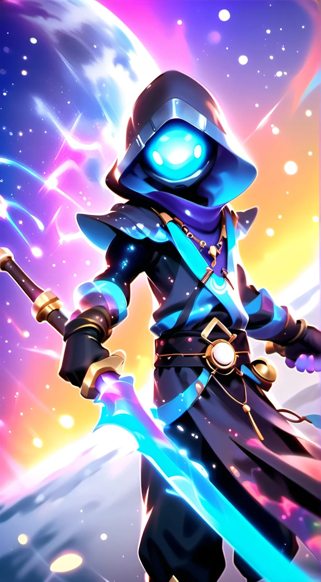 ai character: micki background