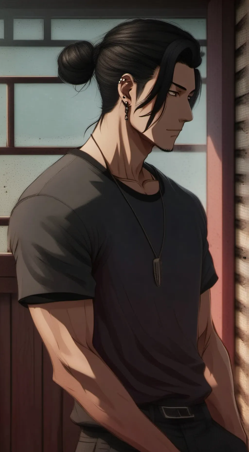 ai character: Geto background