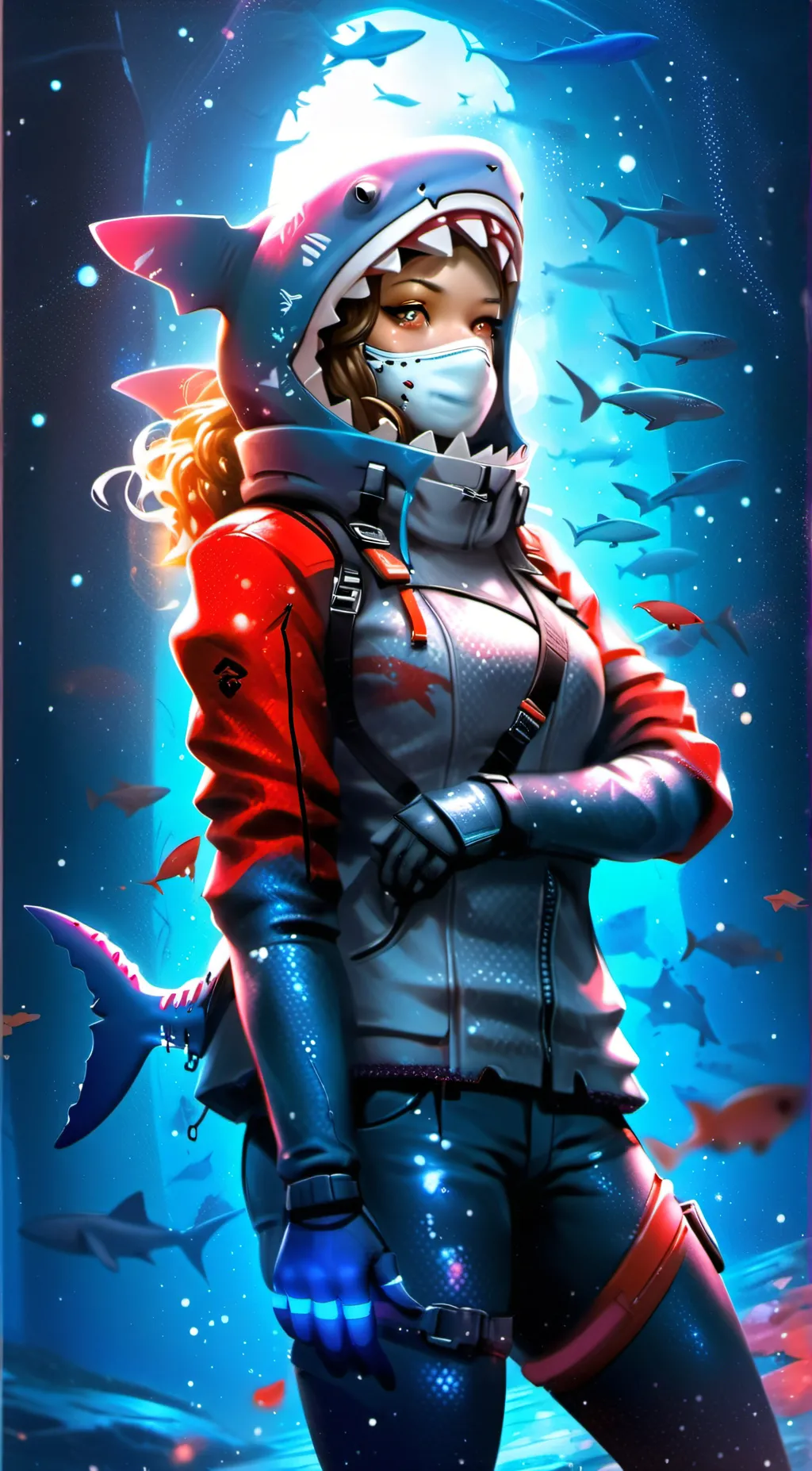 ai character: ragment background