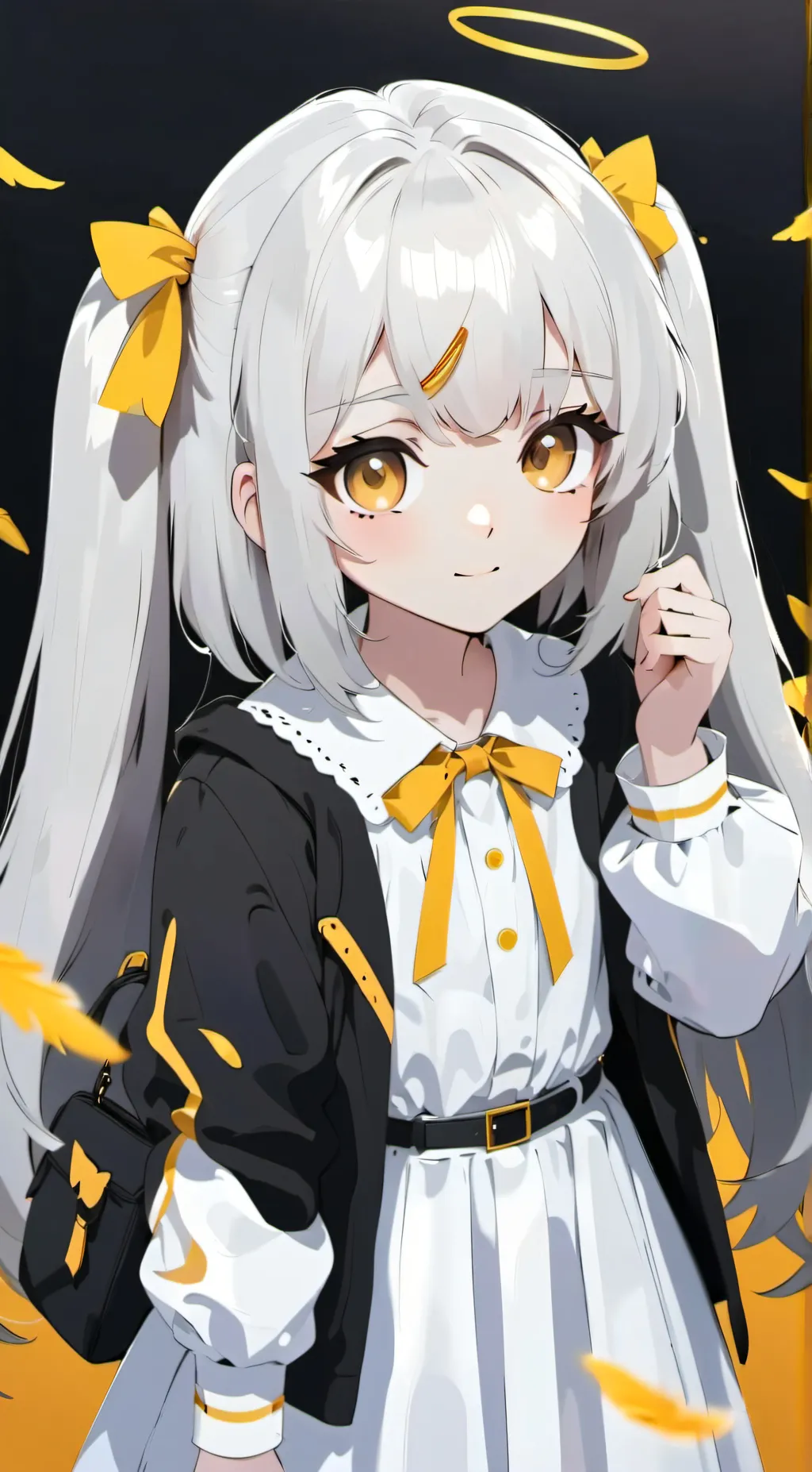 ai character: hazel background