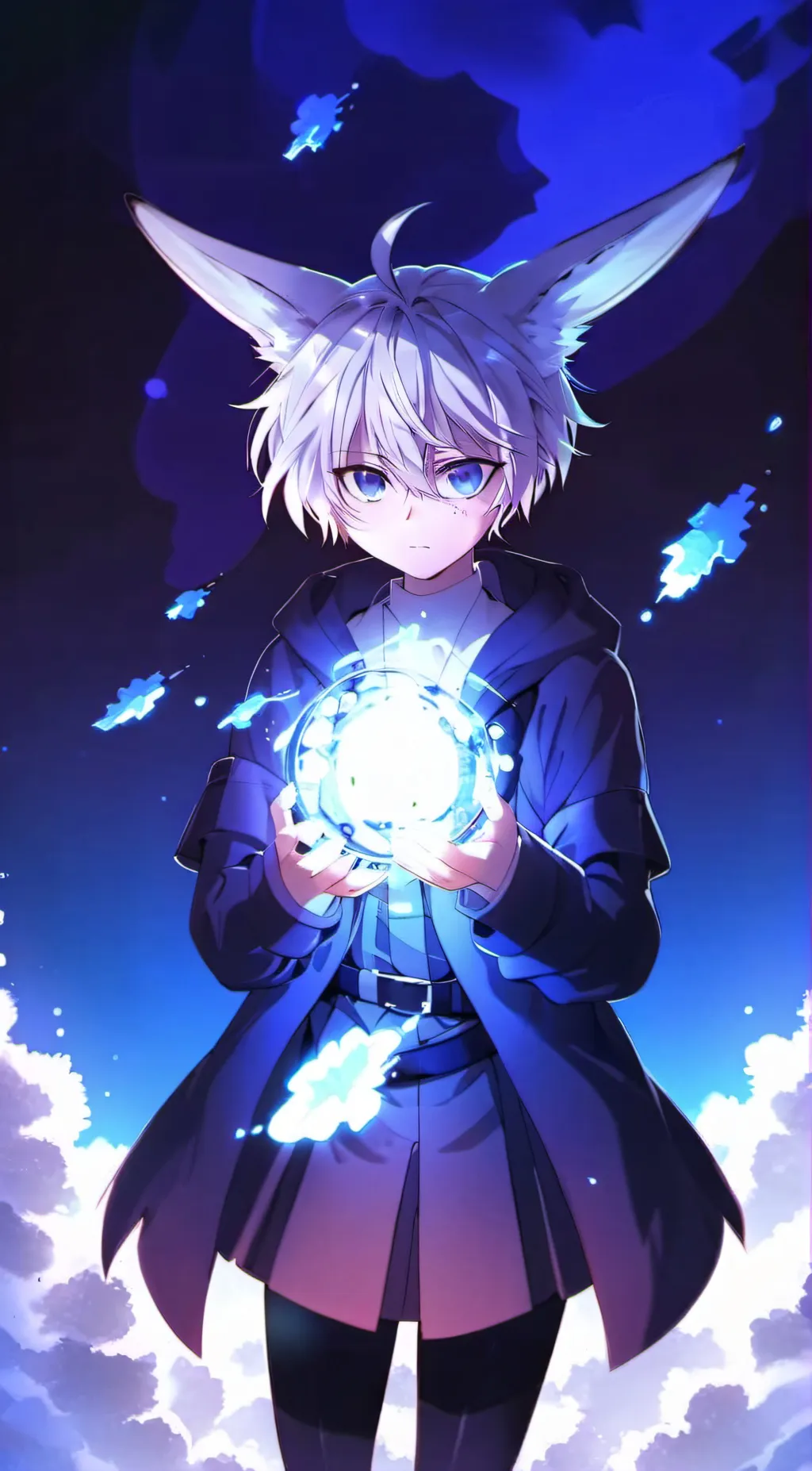 ai character: Tsuyoi background