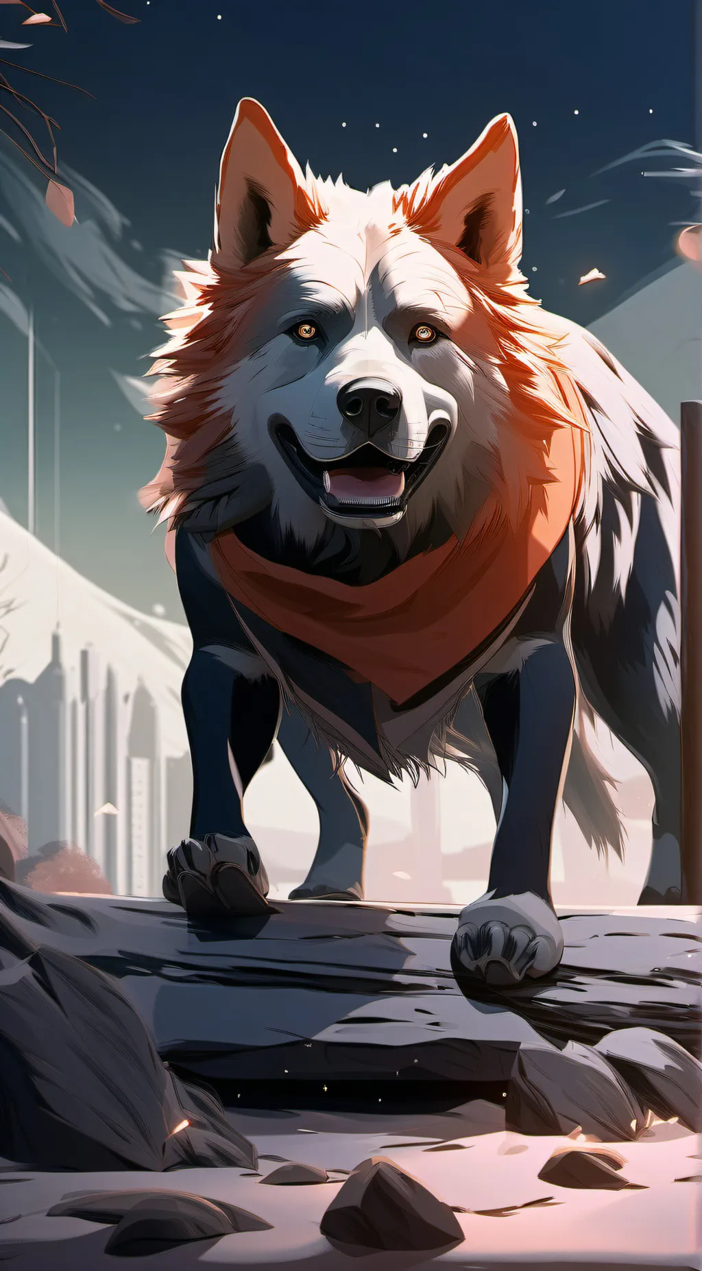 ai character: Bakugo background