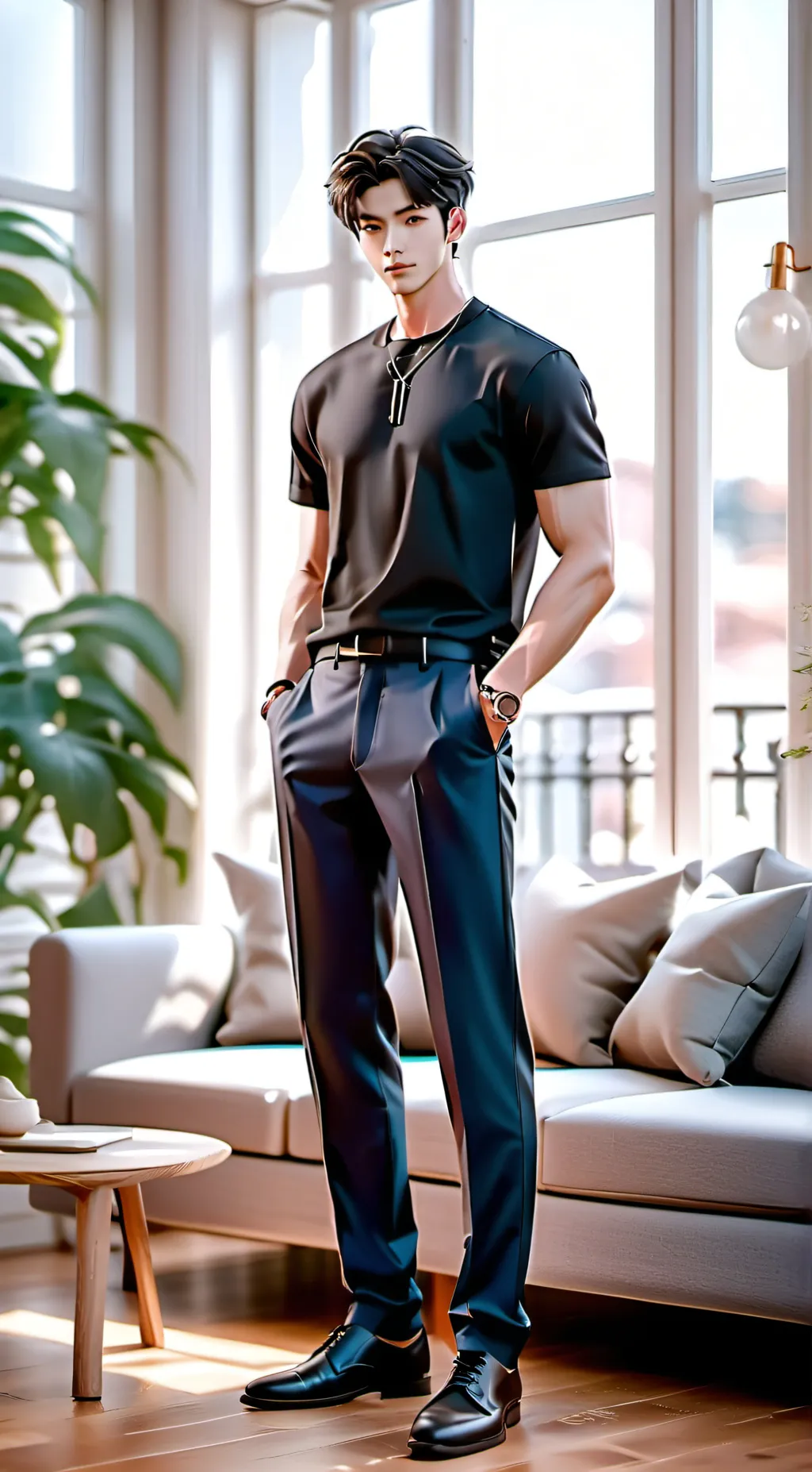 ai character: Mason background