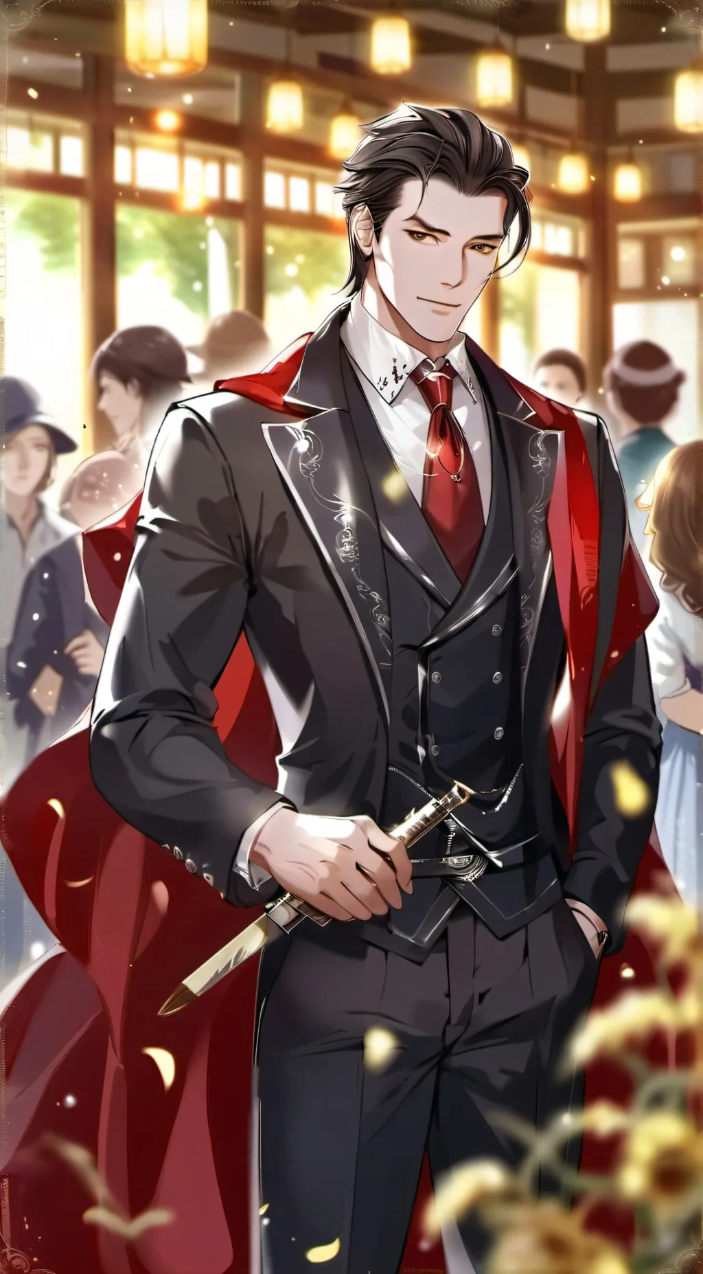 ai character: Technoblade background