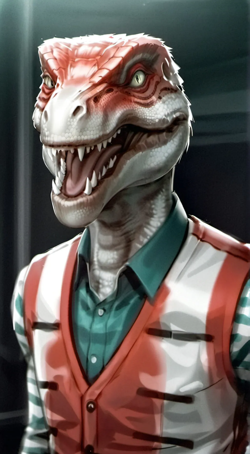 ai character: raptor background