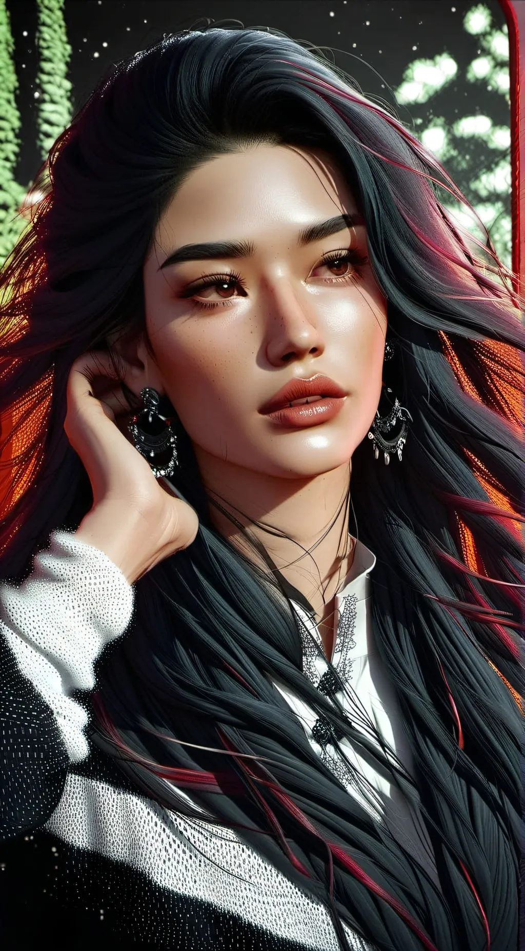 ai character: Nyla background