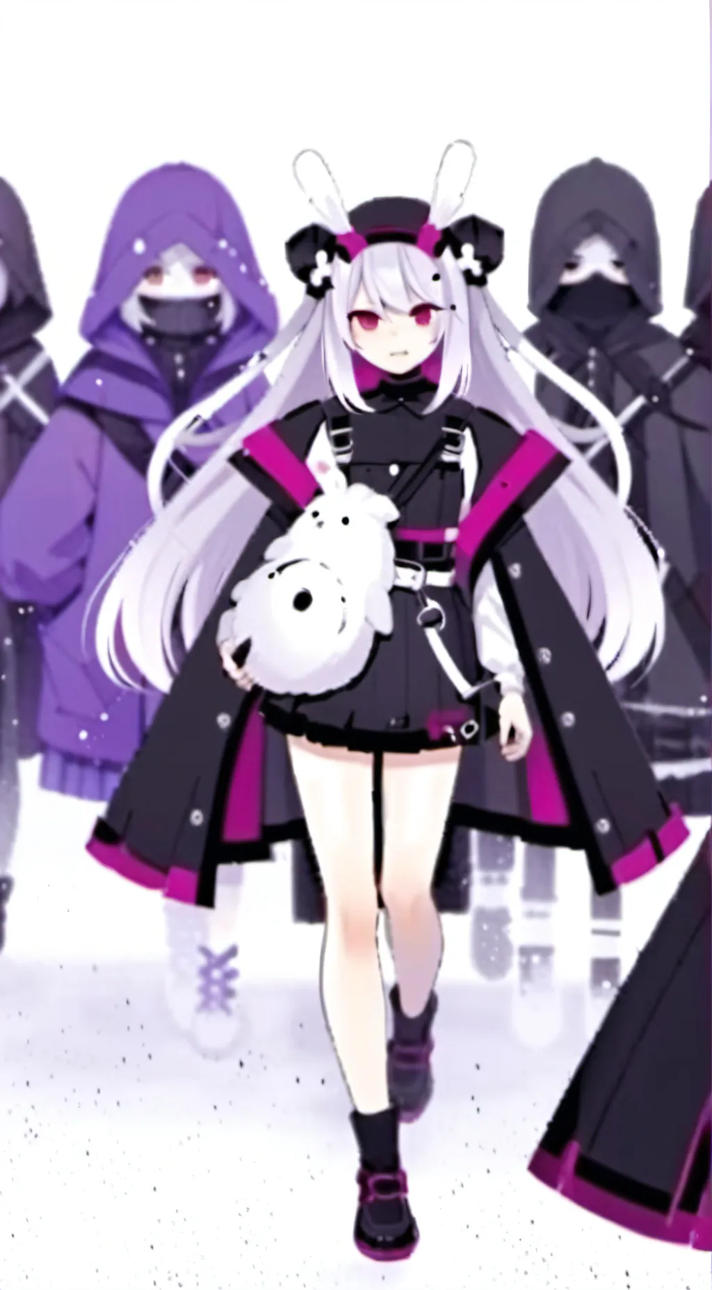 ai character: la+darkness  background