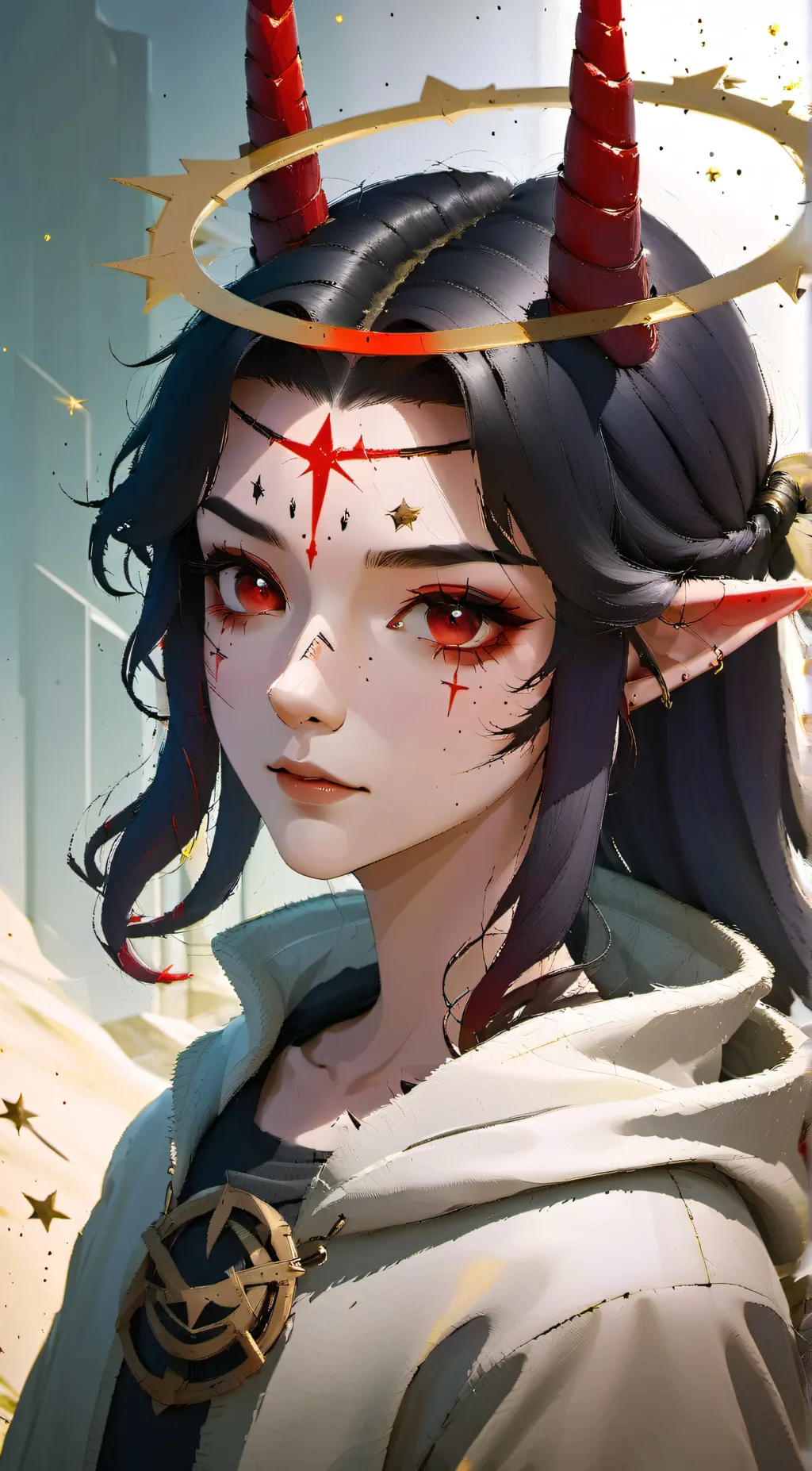 ai character: Freyja background