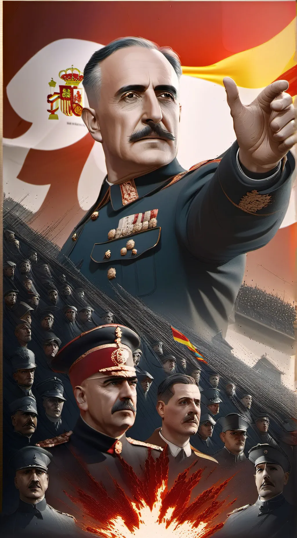 ai character: Francisco Franco background