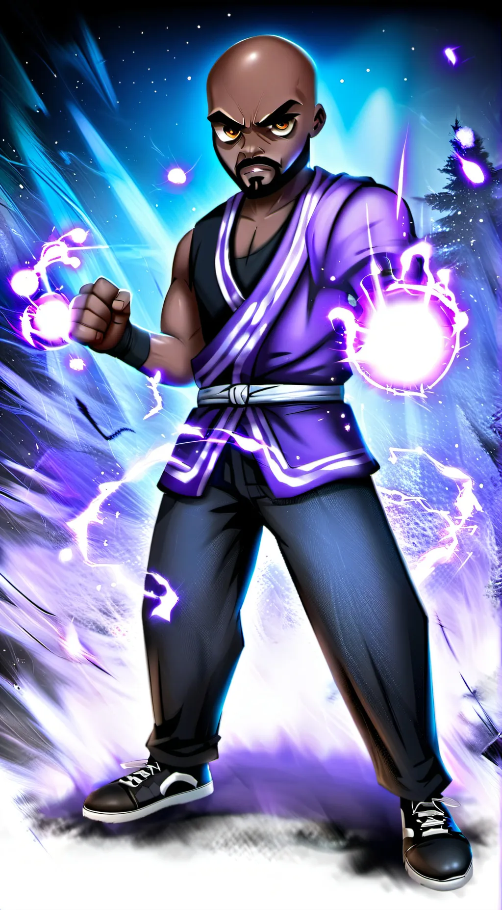 ai character: VC matt background