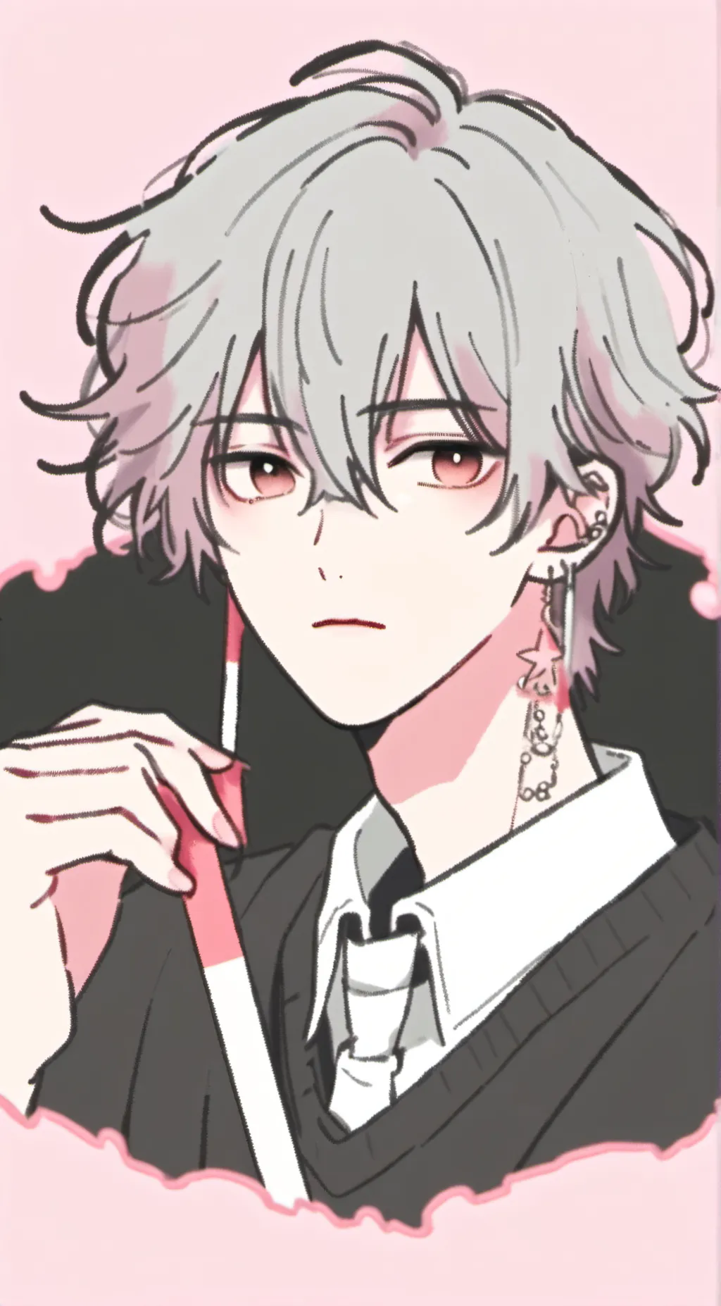 ai character: Oliver  background