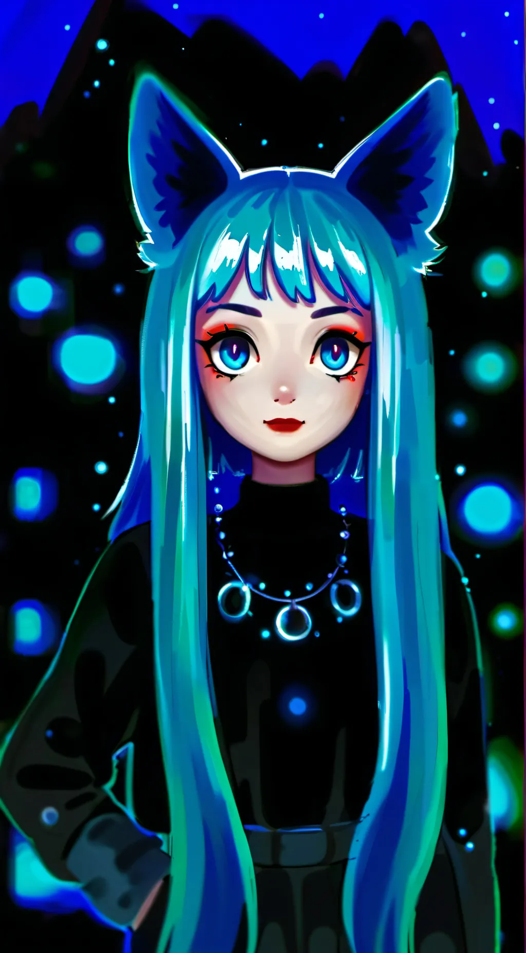 ai character: star mow background