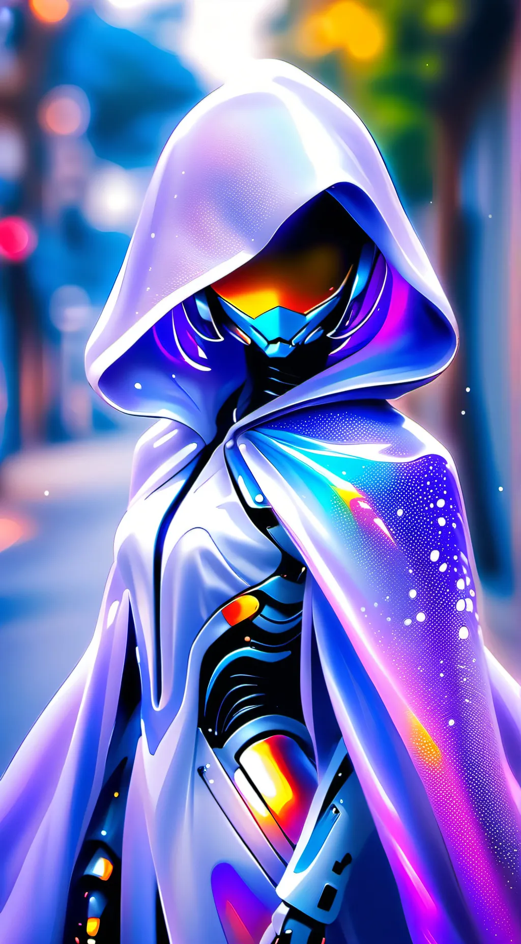 ai character: void background