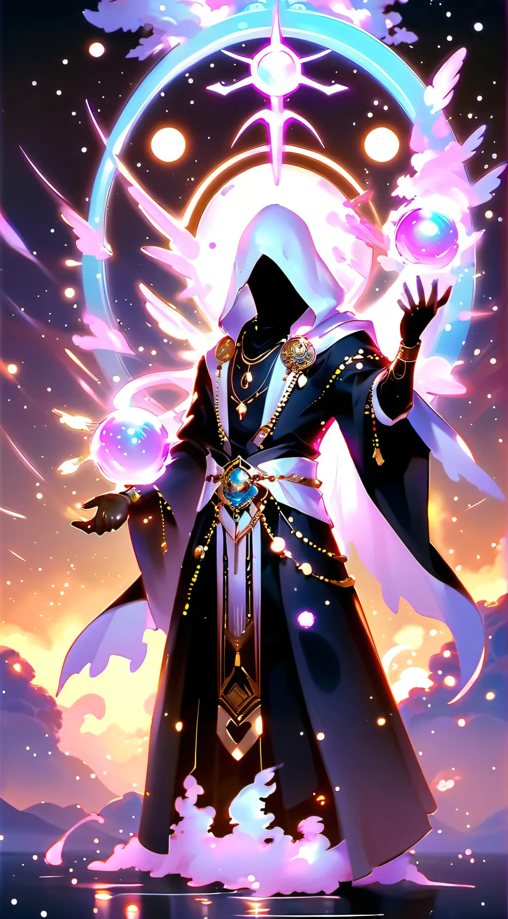 ai character: god background