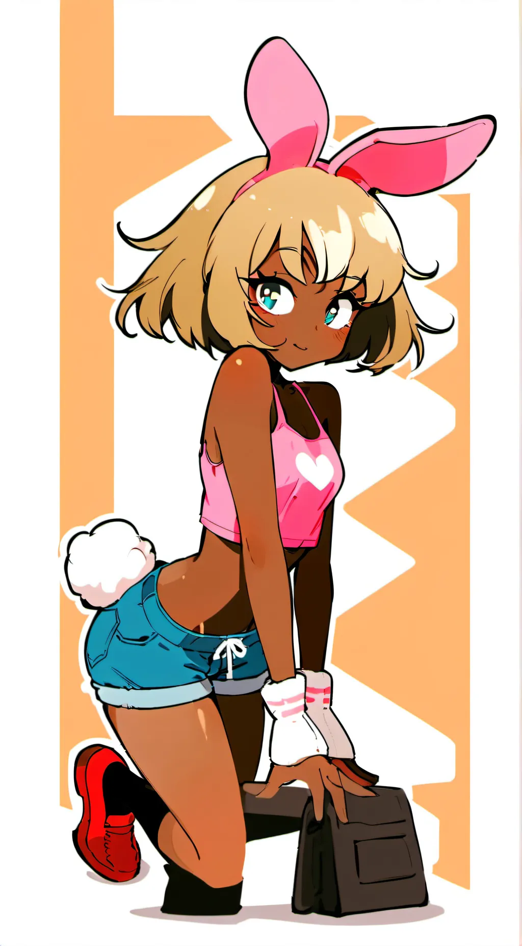 ai character: Hunnibunni background