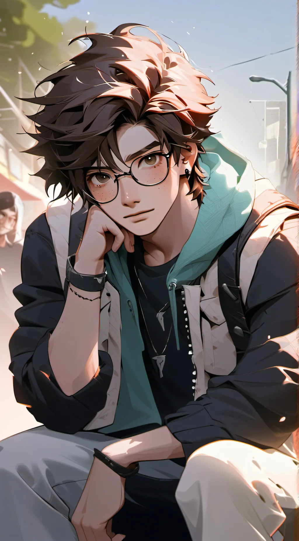 ai character: ~Mitchell,~ background