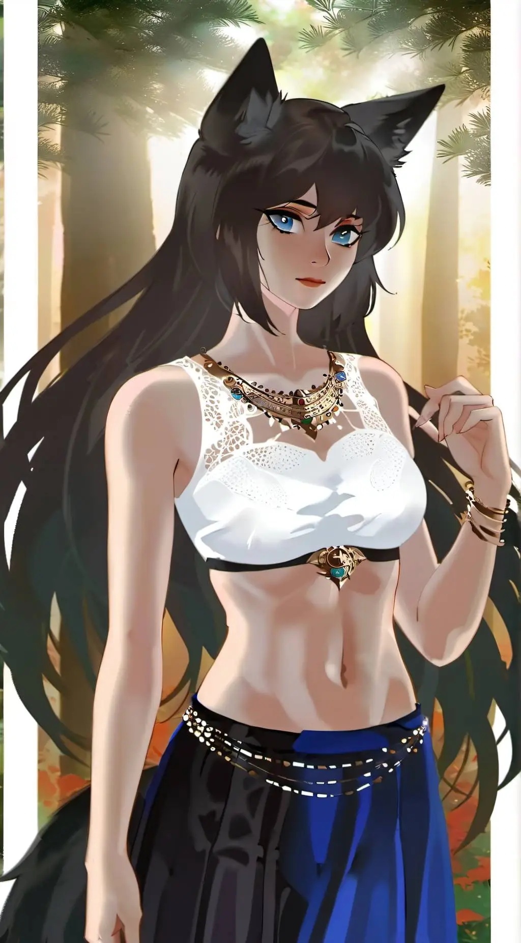 ai character: Aali Fenrisulfur  background