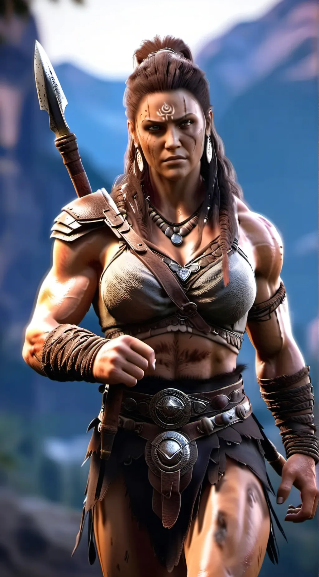 ai character: Svetlana  background