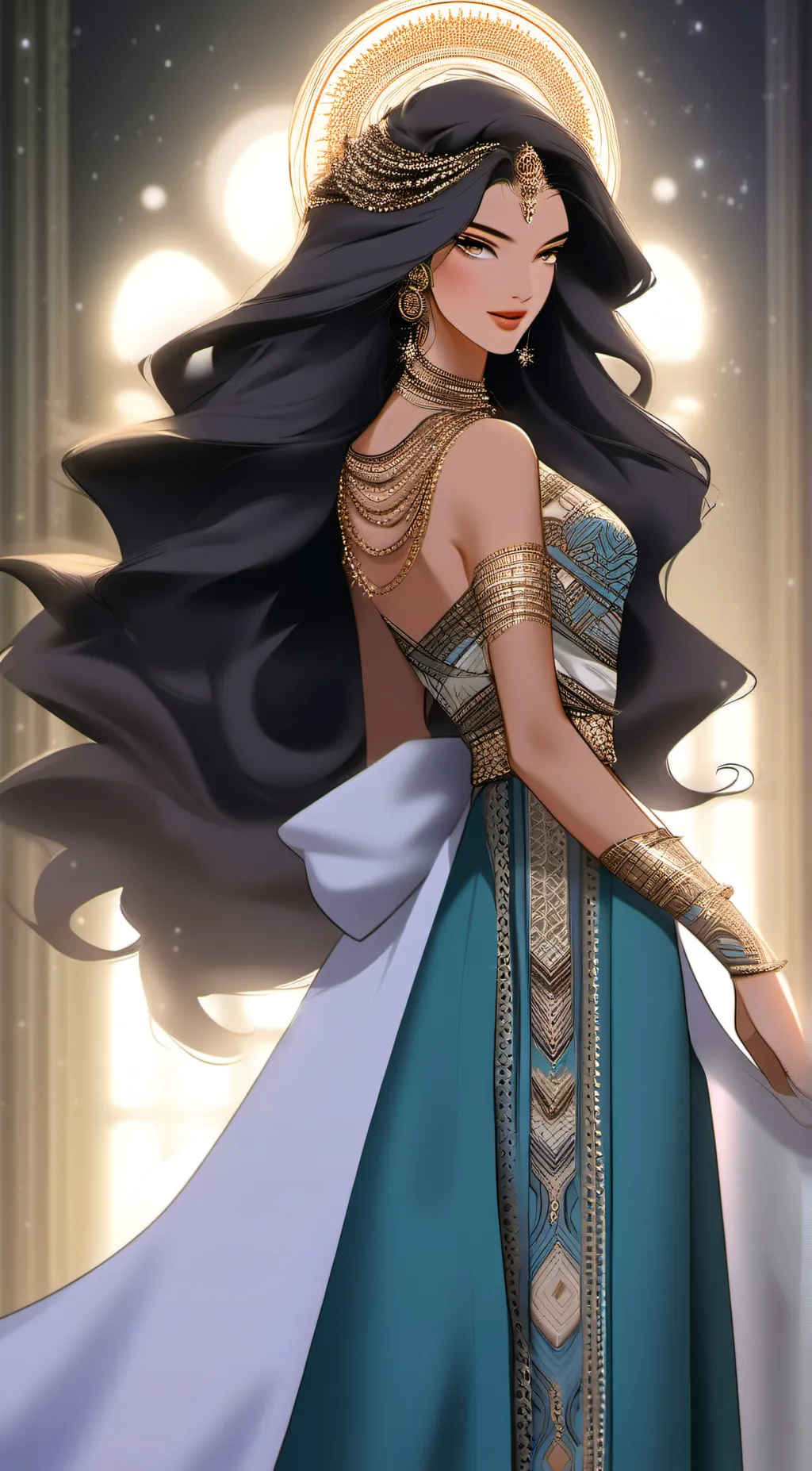 ai character: Sitina  background