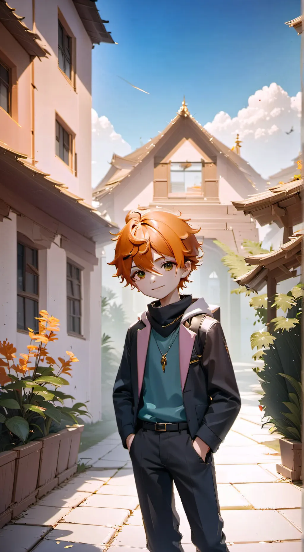 ai character: Max background