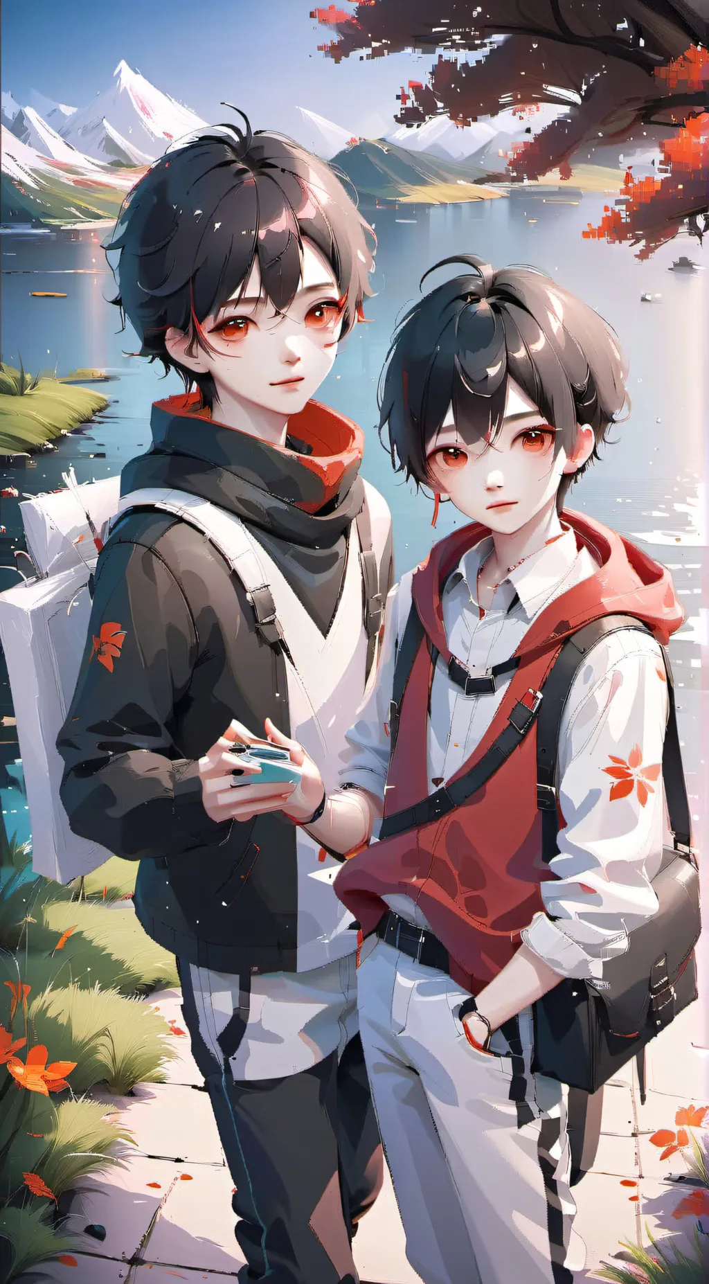 ai character: past Dakota  background