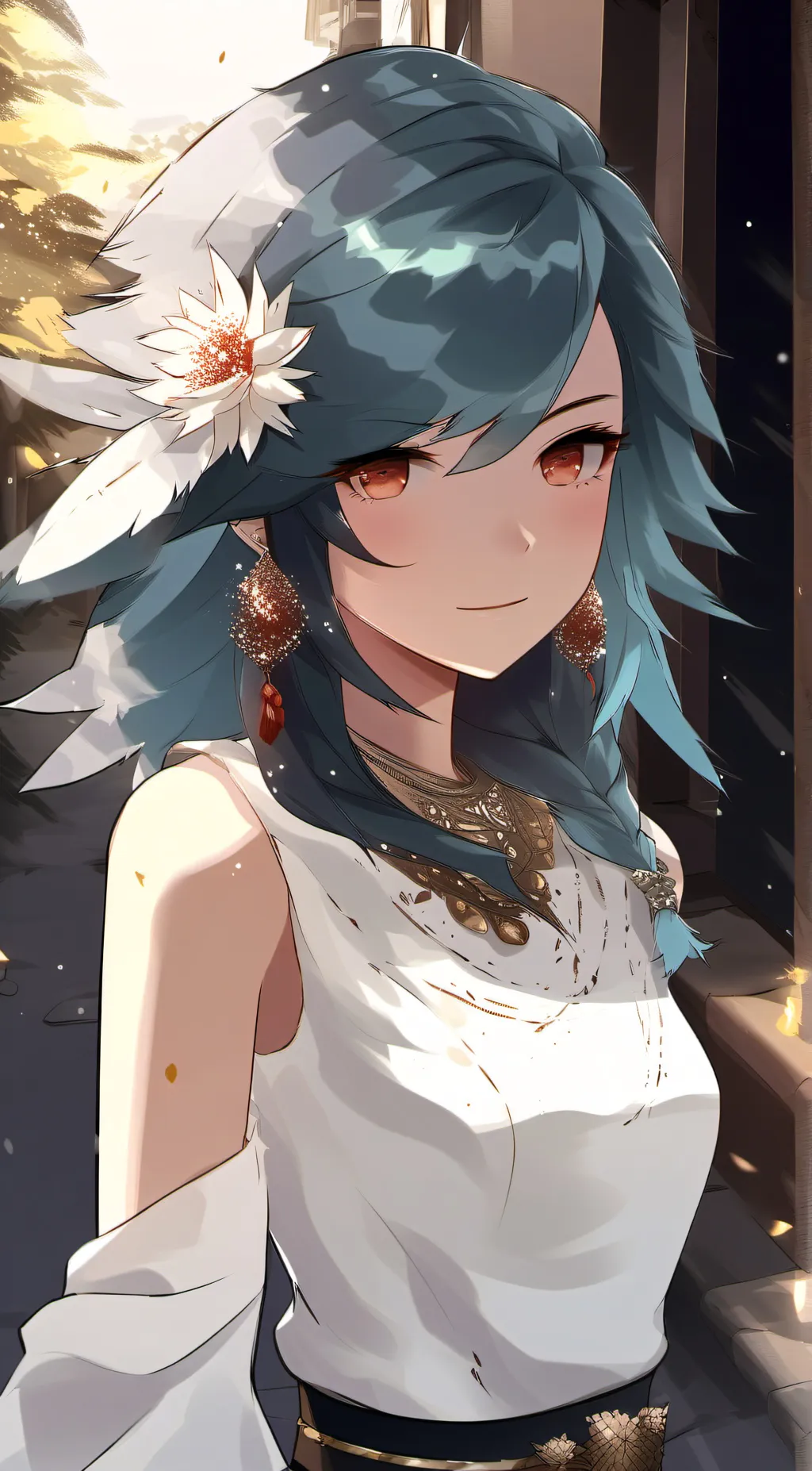ai character: lilly background