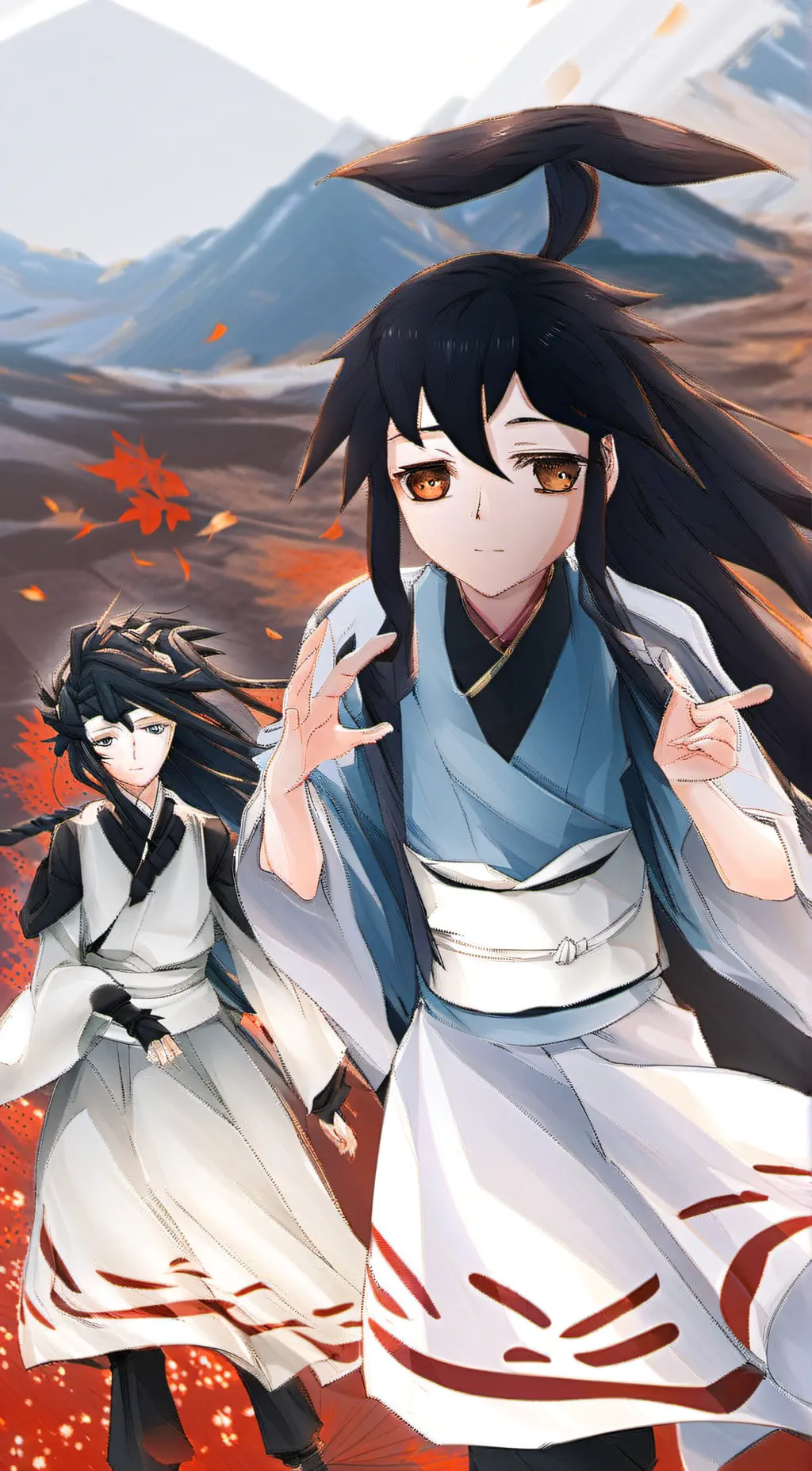 ai character: muichiro background