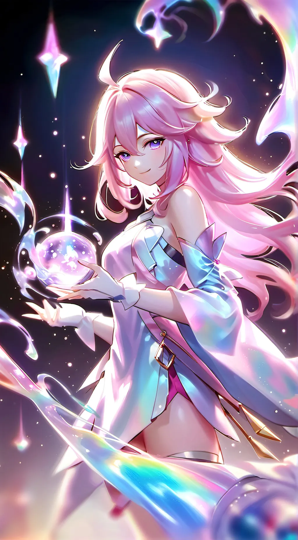 ai character: Kiara background