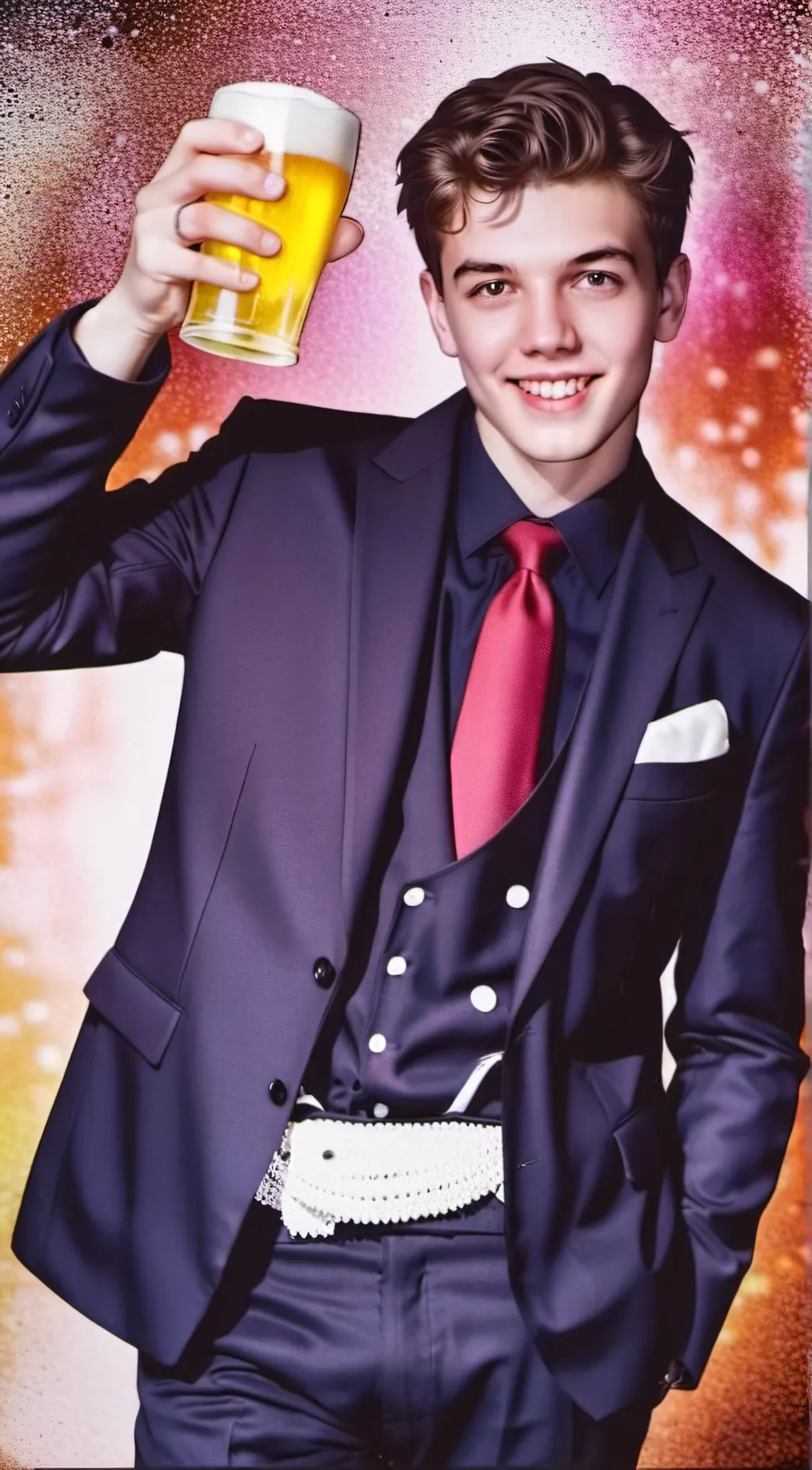 ai character: Sergio Venimore  background