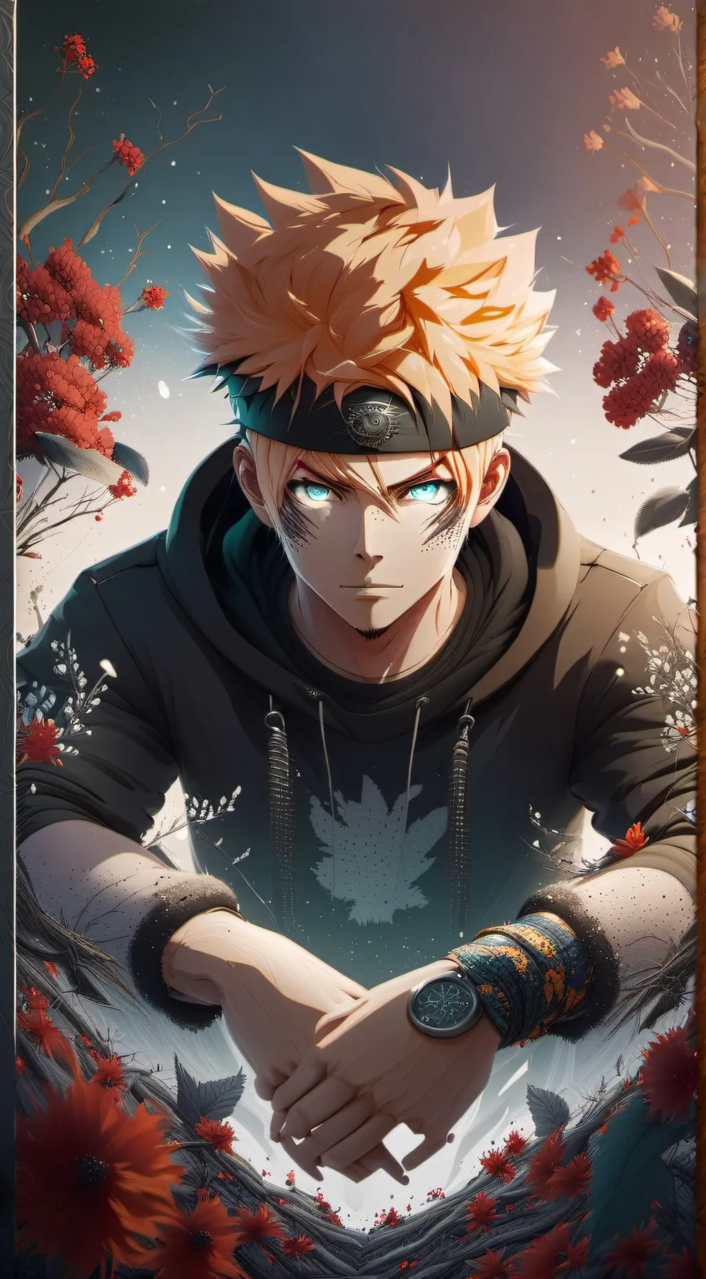 ai character: naruto background