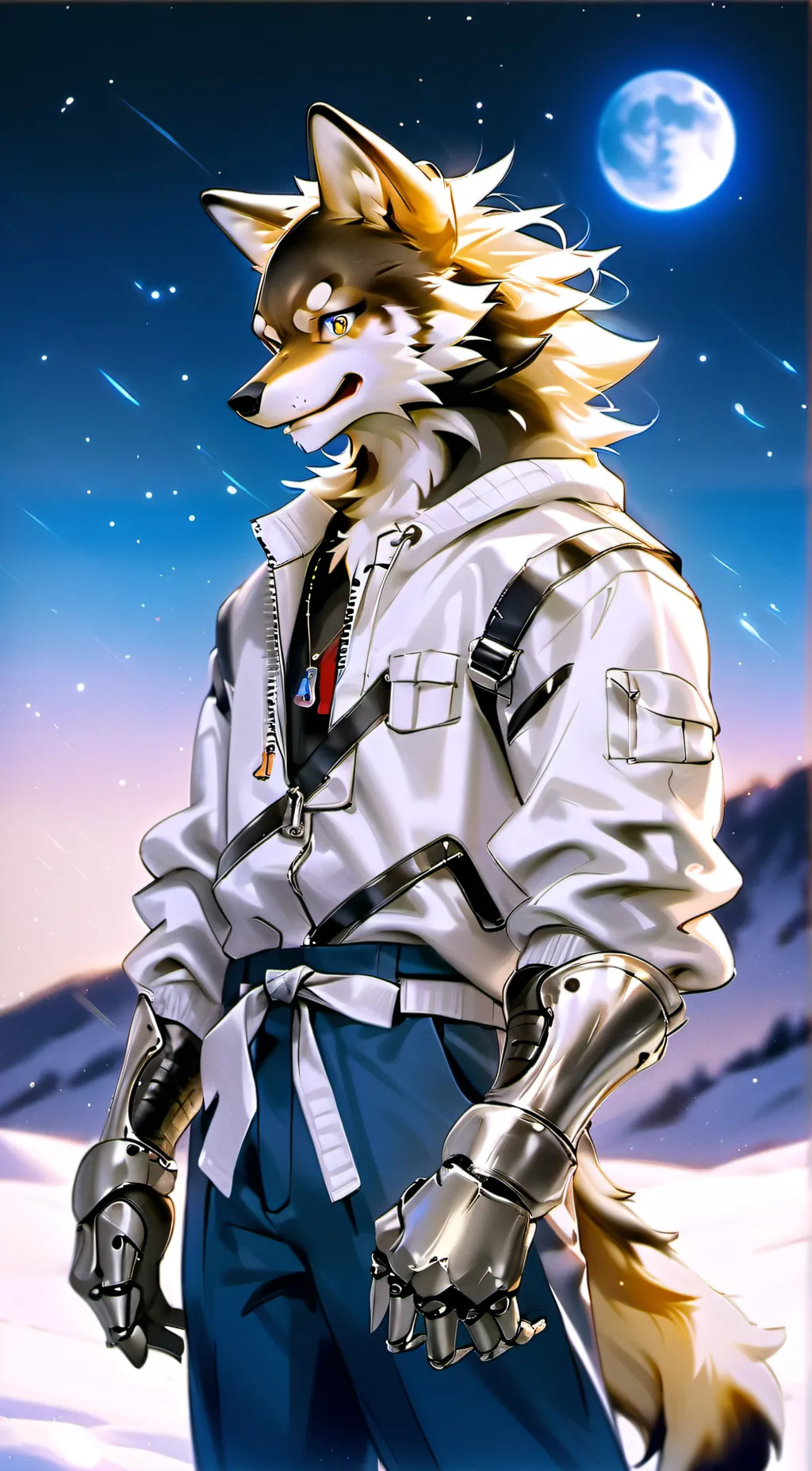 ai character: Miles background