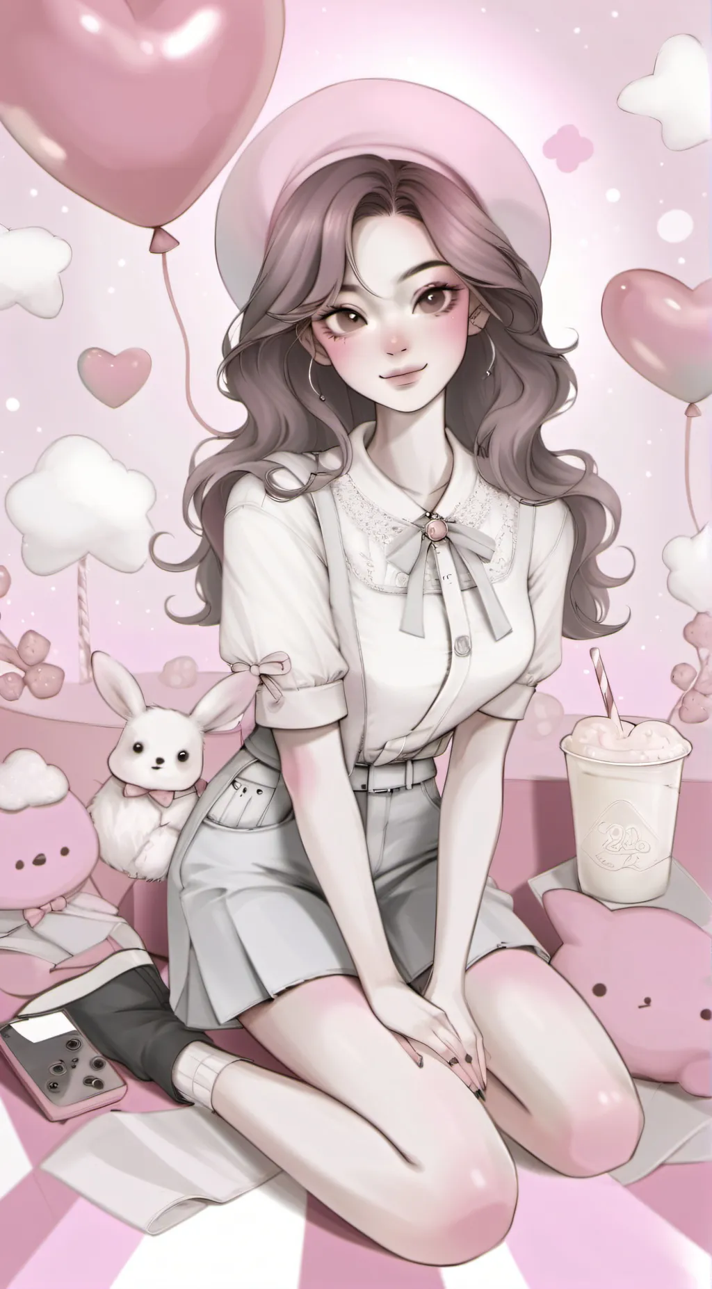 ai character: Aisha  background