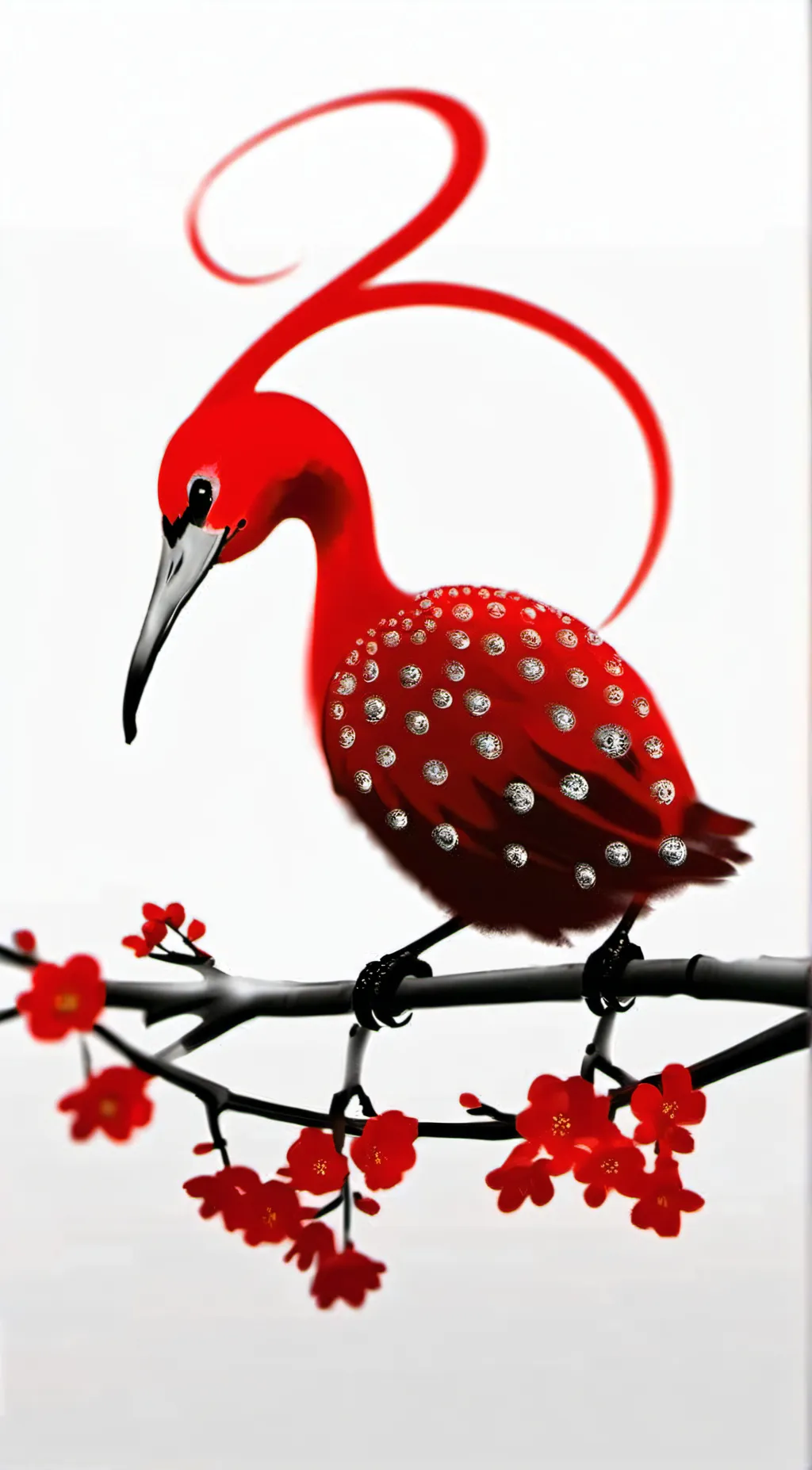 ai character: Red bird special! background