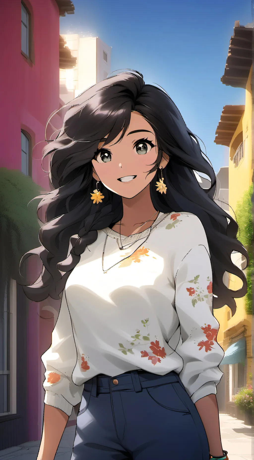 ai character: Carla background