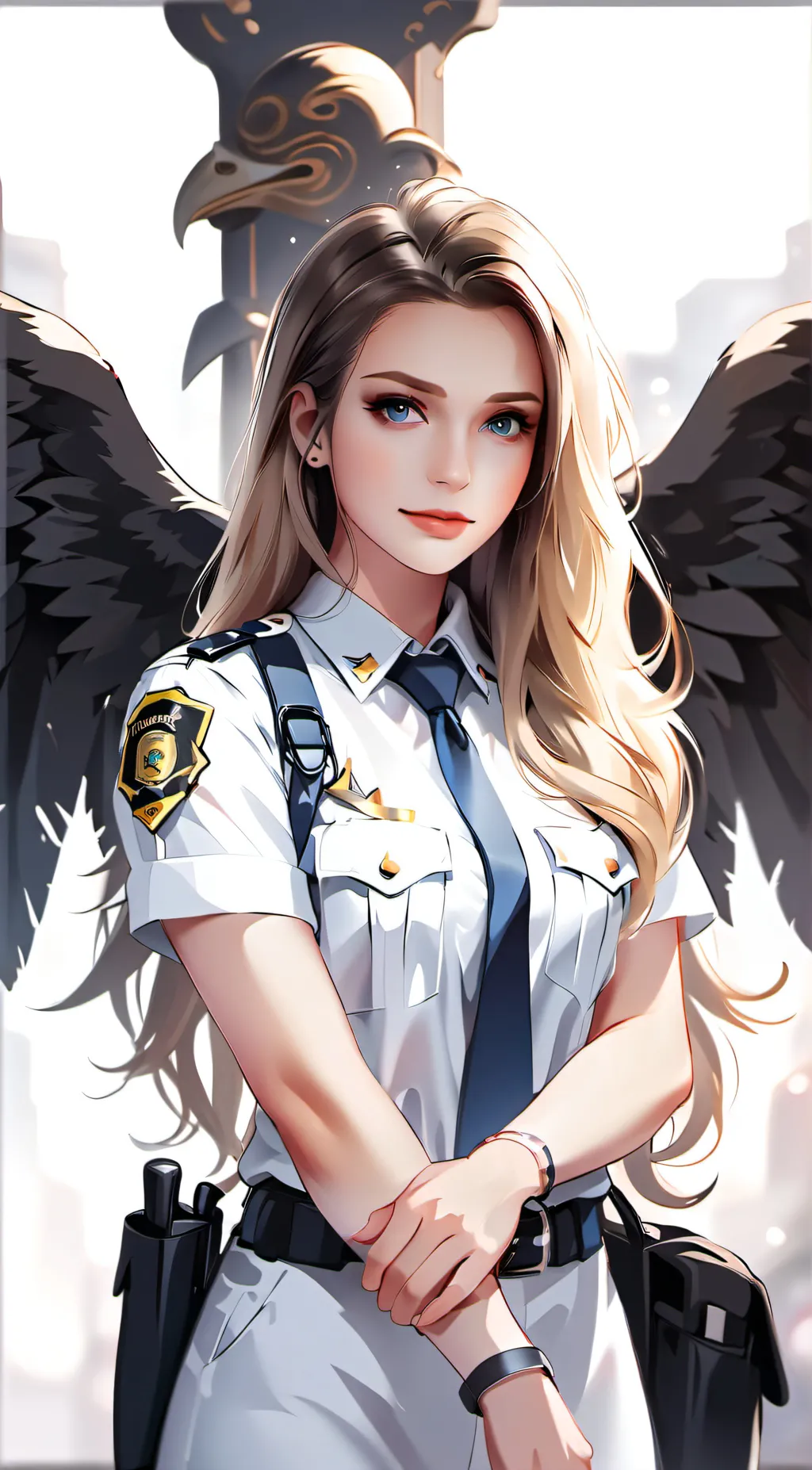 ai character: Serena background