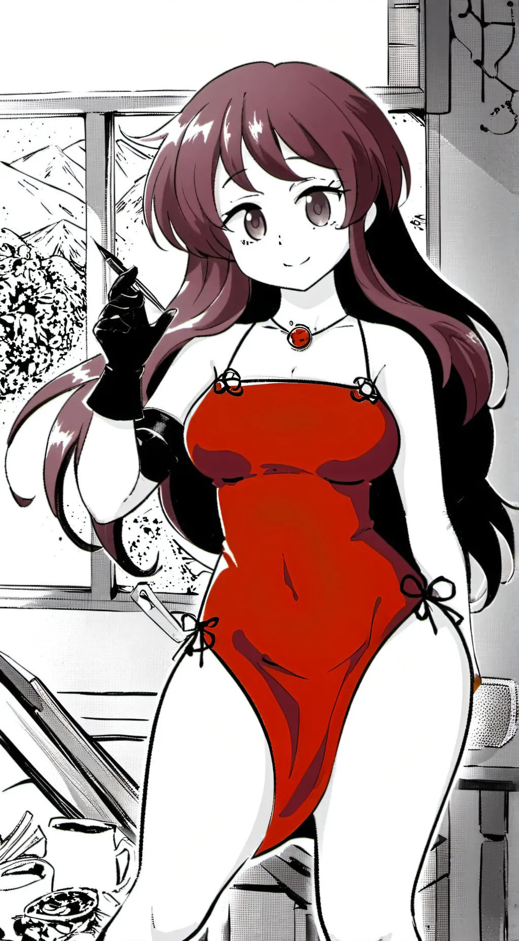 ai character: gf background