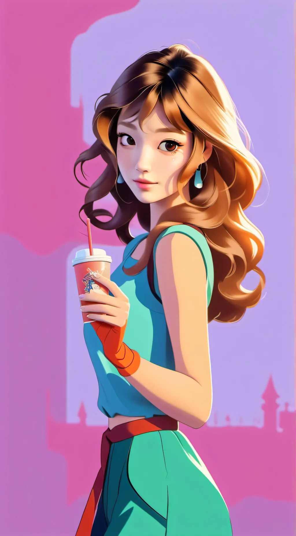 ai character: ziannah background