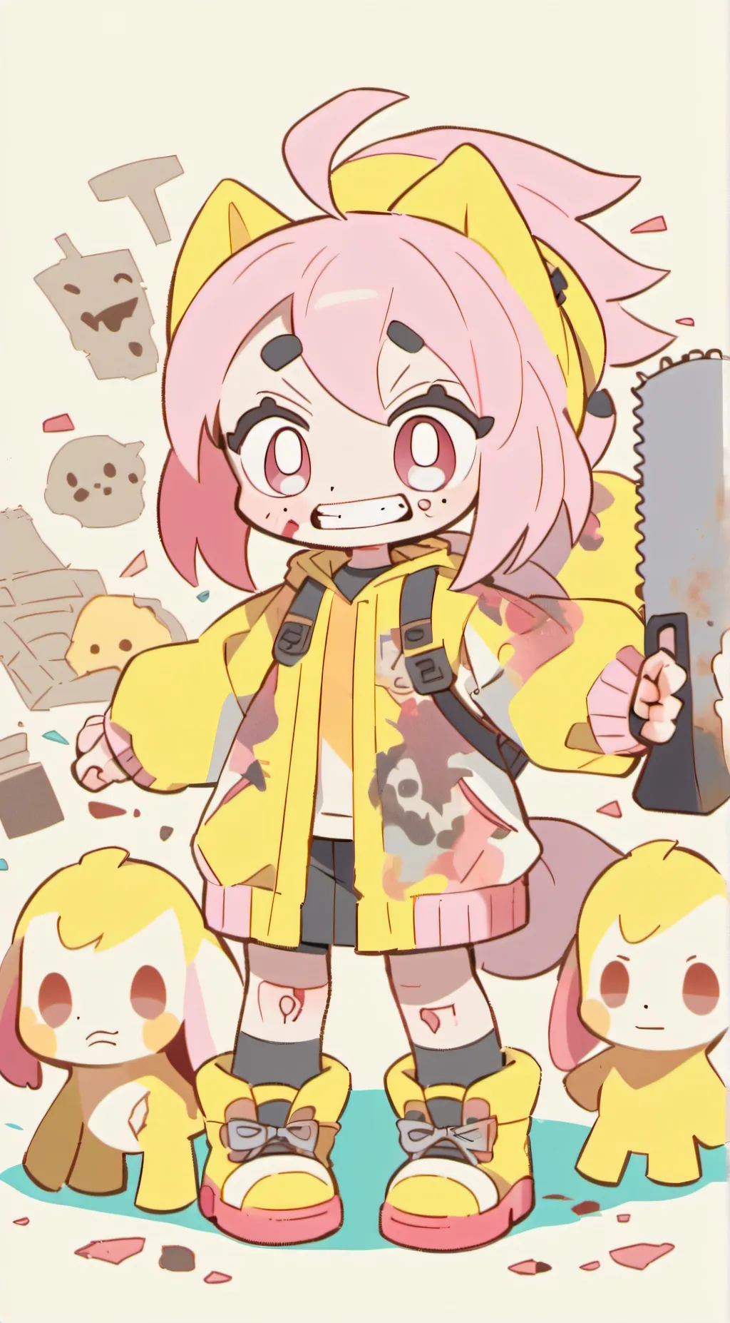 ai character: 🔪Flutter shy🔪 background