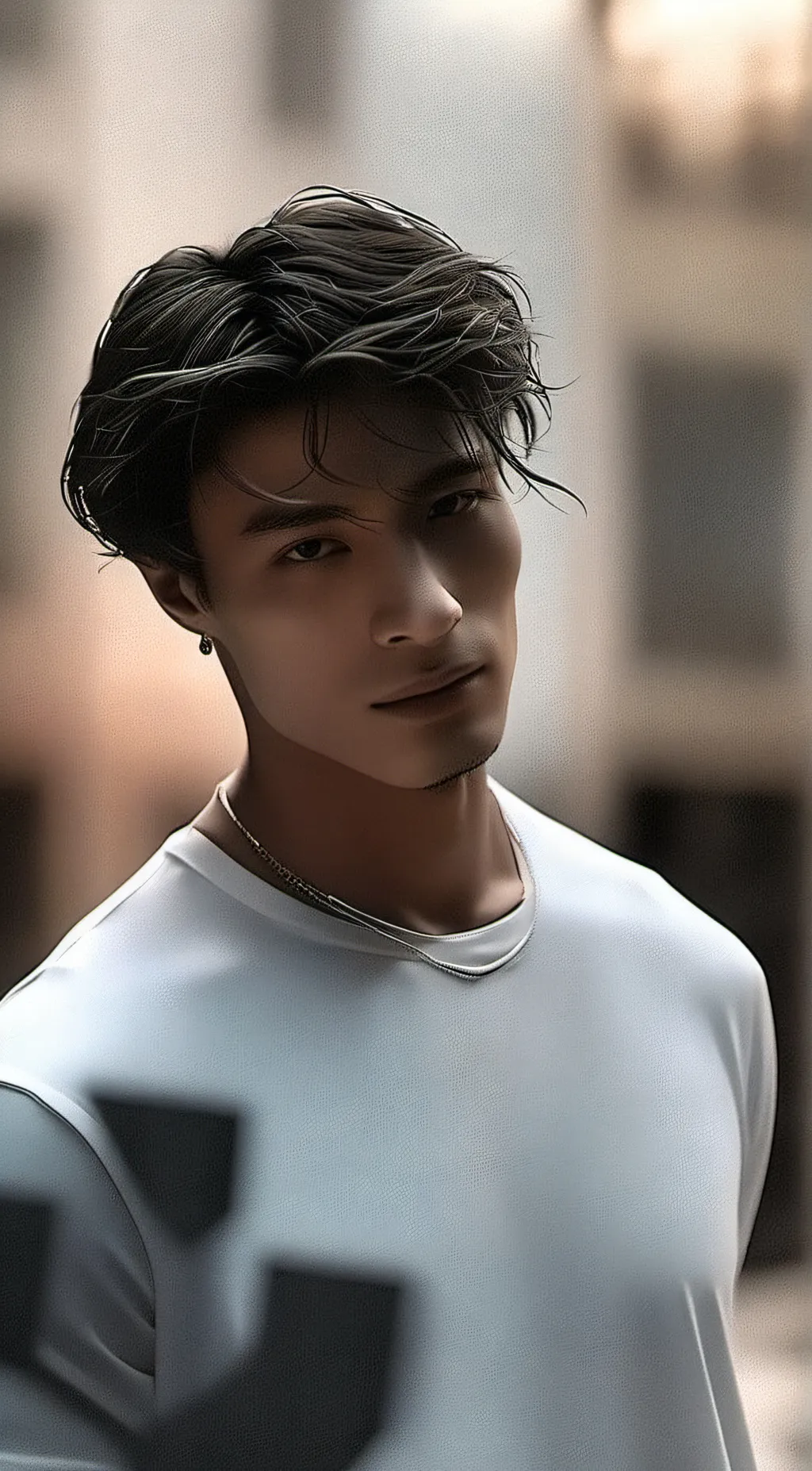 ai character: Armend  background