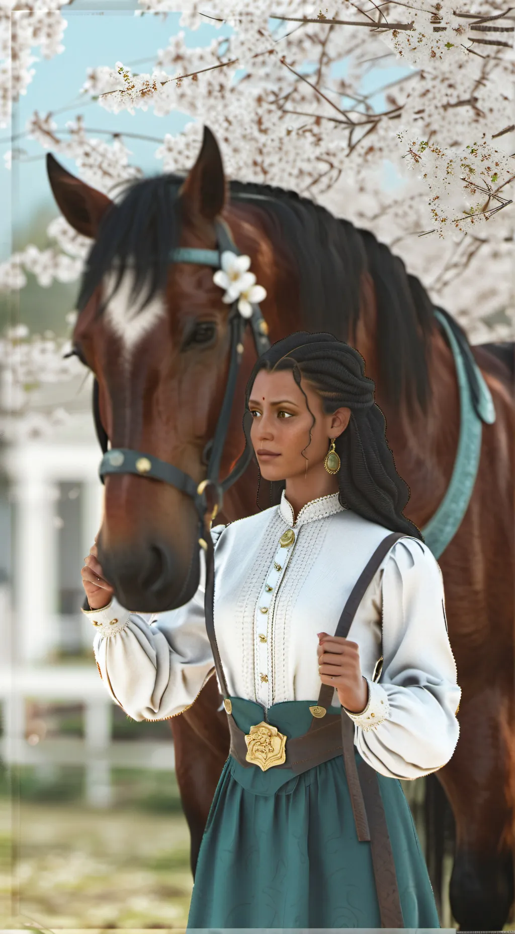 ai character: Lilymoor background